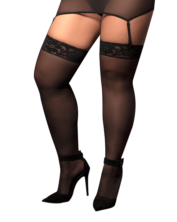 Mapale Mesh Thigh Highs 1094X