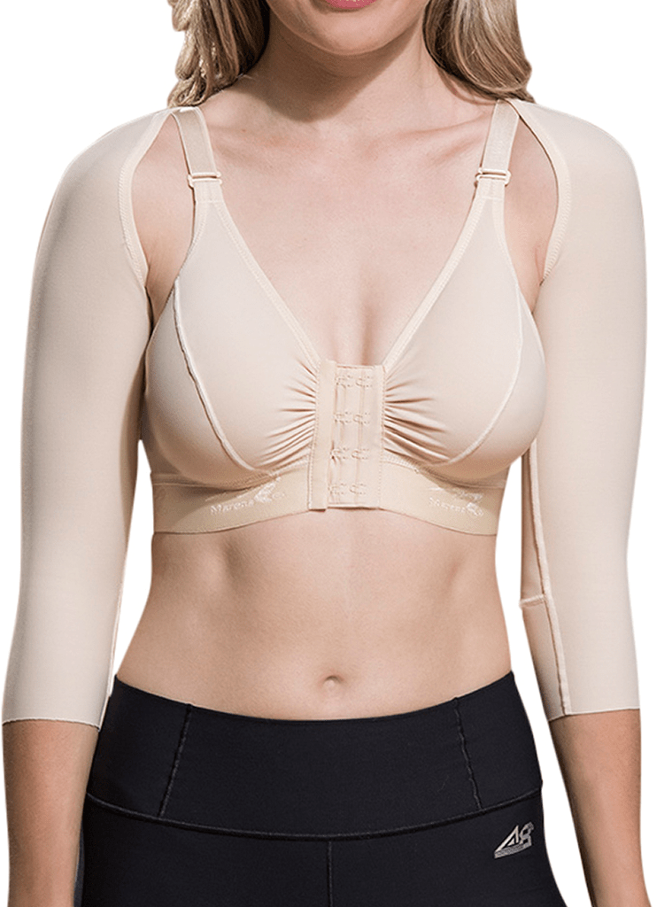 Marena Bodysuit 3/4-length Sleeve - Bikini Length –