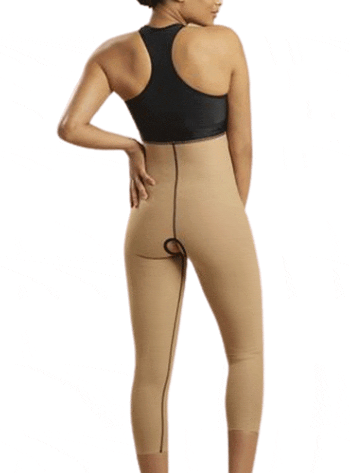 MARENA SINGLE ZIPPER GIRDLE - CALF LENGTH