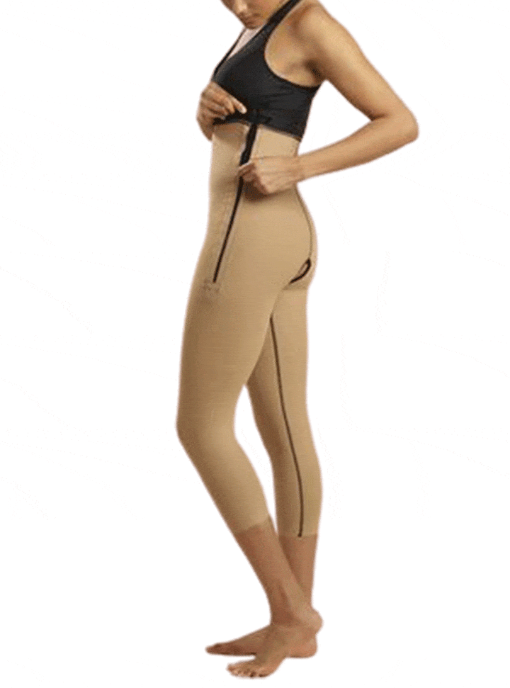 MARENA SINGLE ZIPPER GIRDLE - CALF LENGTH