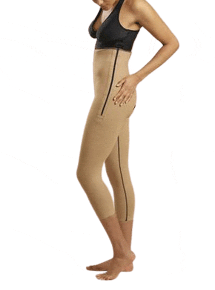 MARENA SINGLE ZIPPER GIRDLE - CALF LENGTH