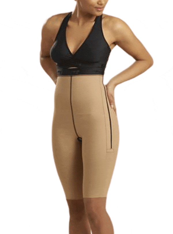 MARENA SINGLE ZIPPER GIRDLE - SHORT LENGTH