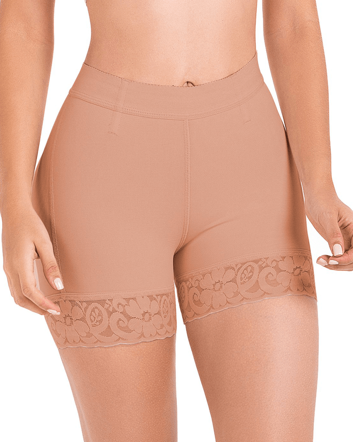 MariaE Fajas High-Waisted Tummy Control Shorts for Women