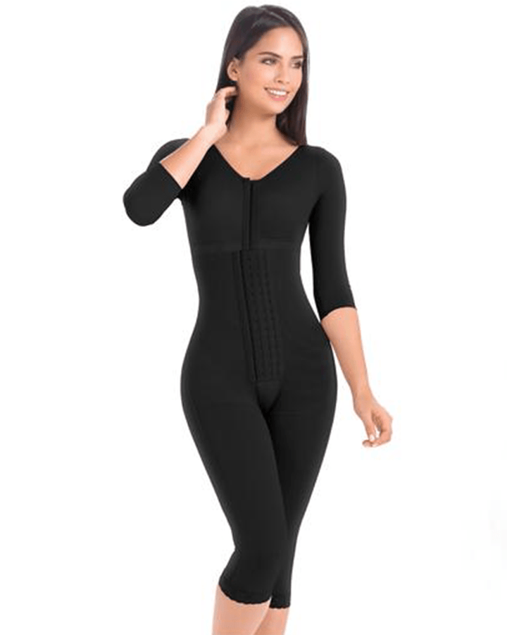 MariaE Fajas Post-Op Full Body Shapewear with Sleeves