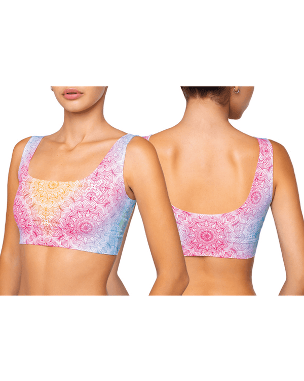 Mememe Mandala - Happiness - Crop Top