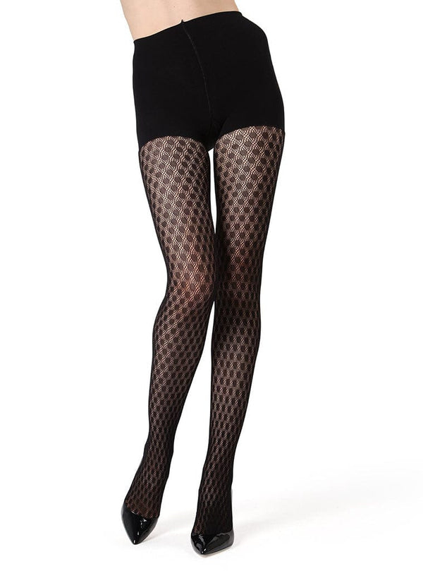 MeMoi Firmfit Dotted Net Tights