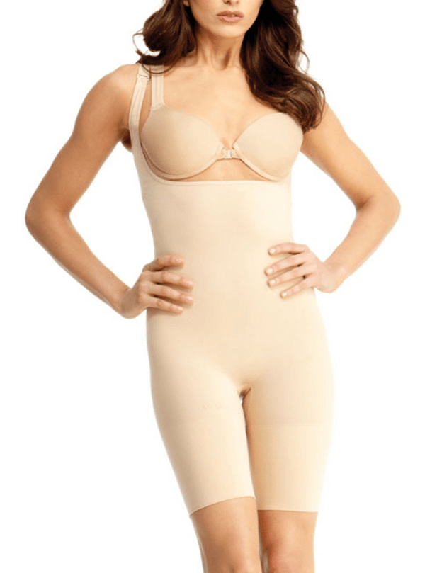 MeMoi Ground Control Braless Body Shaping Bodysuit