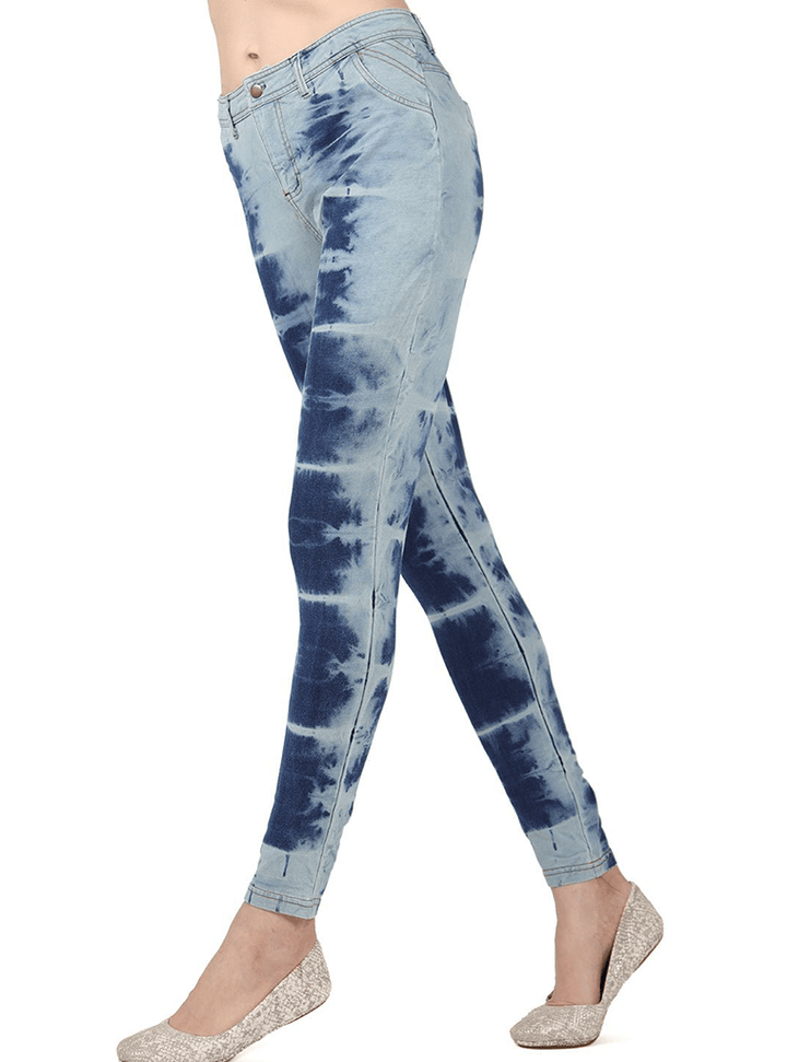 MeMoi Ice Crystal Denim Legging