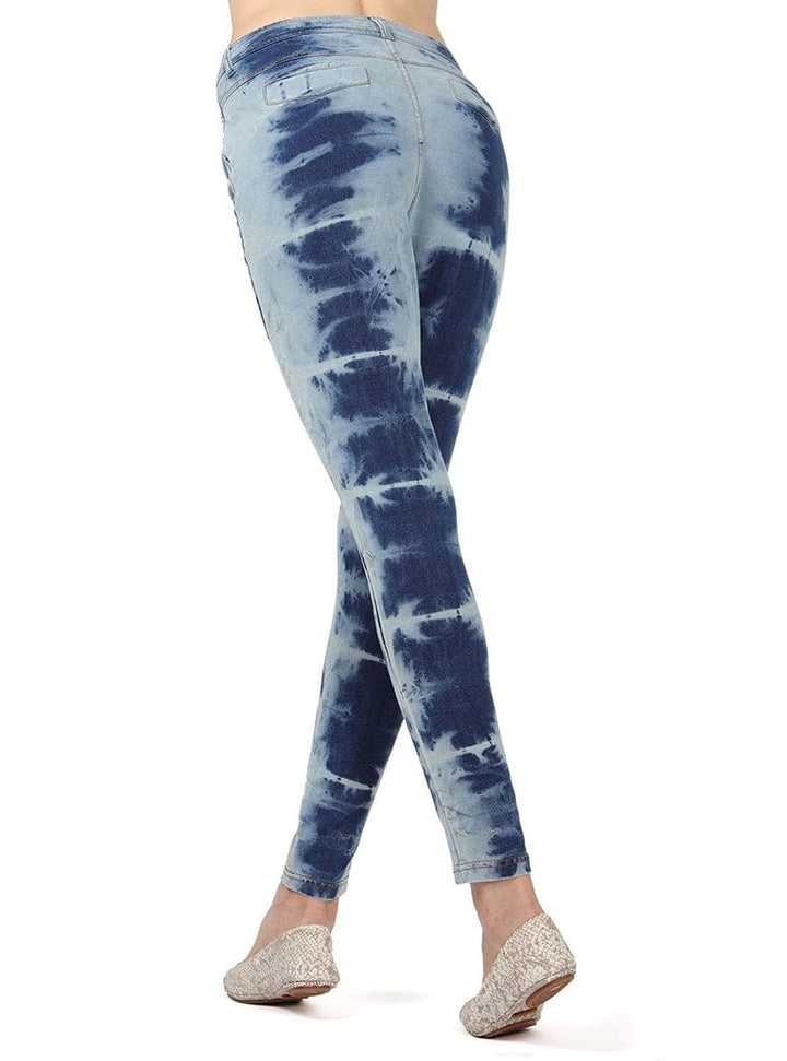 MeMoi Ice Crystal Denim Legging