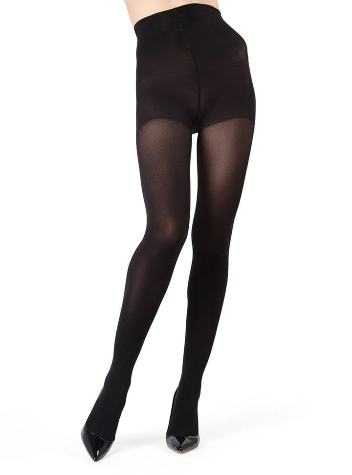 MeMoi Velvet Touch Control Top Tights