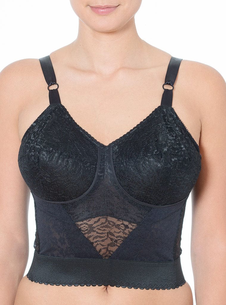Lonely Leavers Lace Long Line Bra Butter BR23 - Free Shipping at Largo Drive