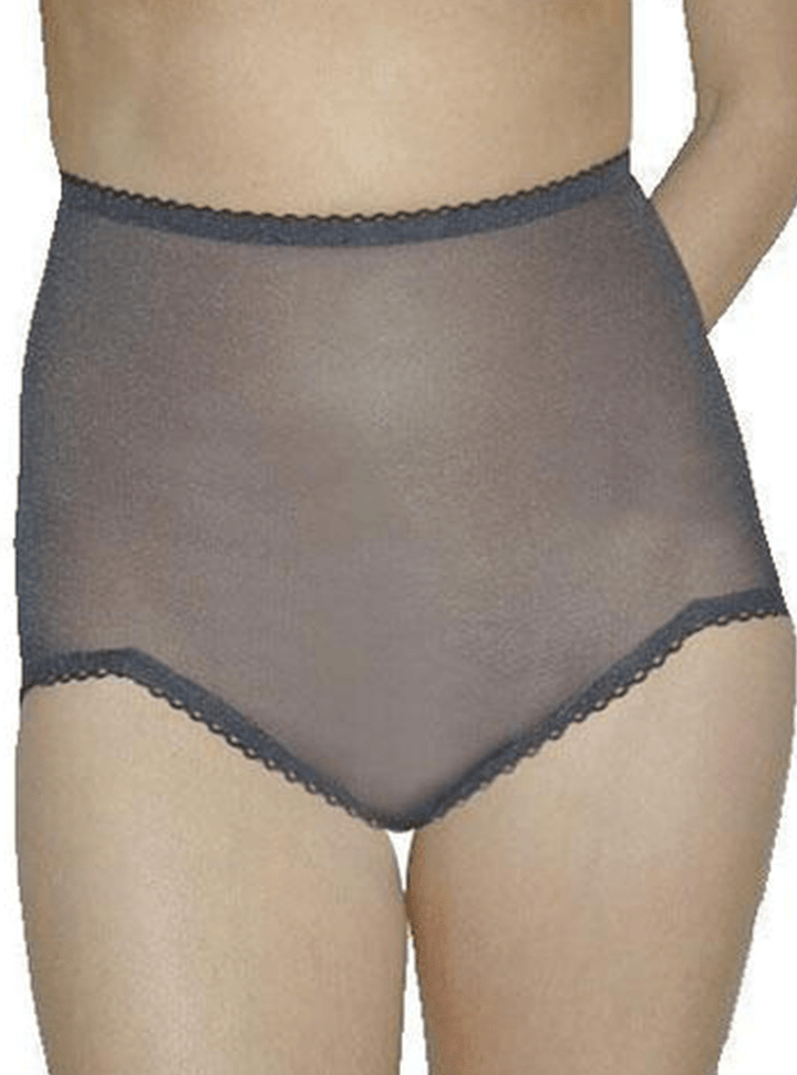 Rago Sheer Panty Brief Light To Moderate Shaping