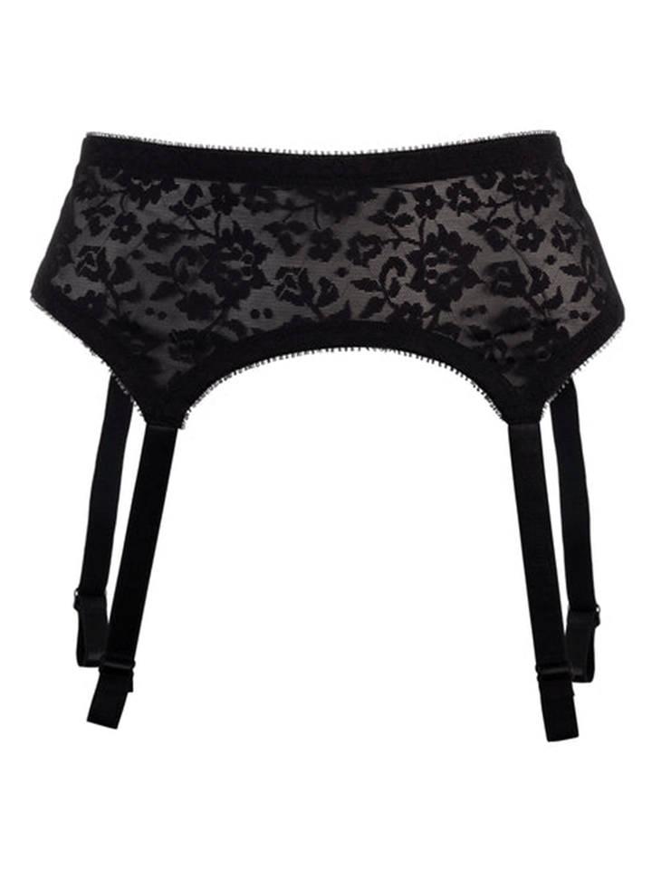 Rago Stretch Lace Garter Belt