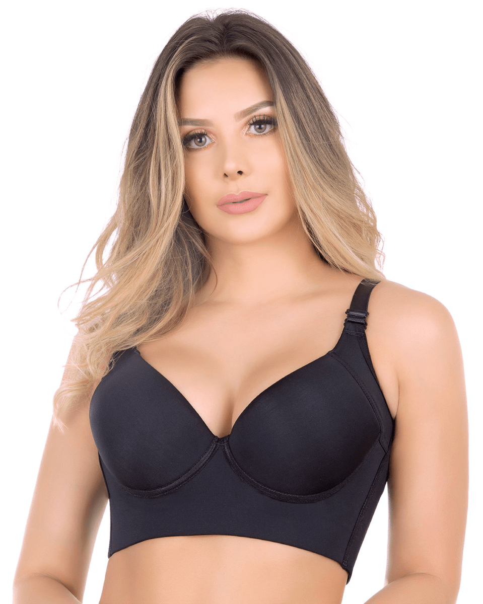 Fajas Uplady Extra Firm High Compression Full Cup Push Up Bra –